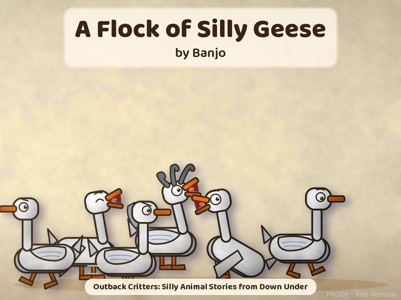 A Flock of Silly Geese page 1