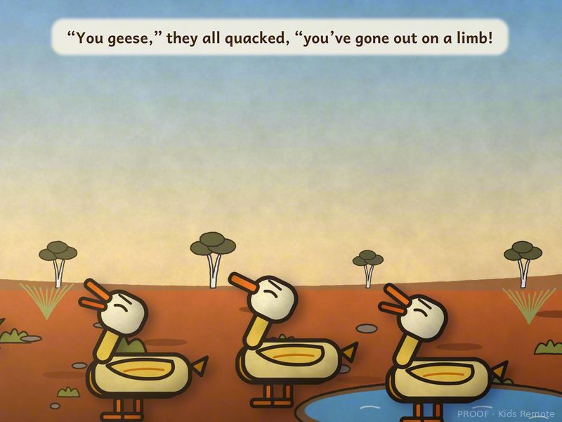A Flock of Silly Geese page 23
