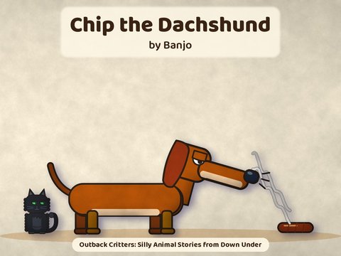 Chip the Dachshund cover