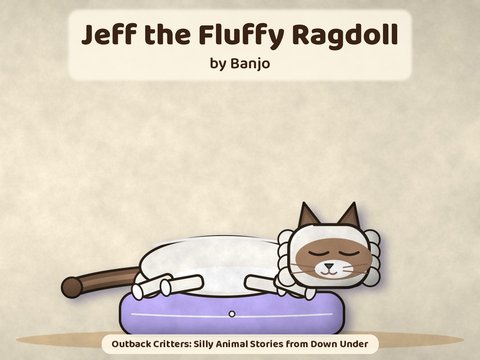 Jeff the Fluffy Ragdoll cover