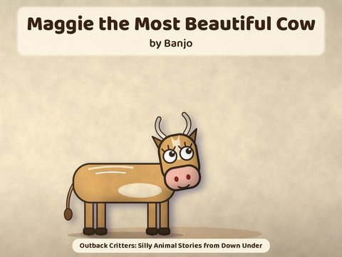 Maggie the Most Beautiful Cow cover