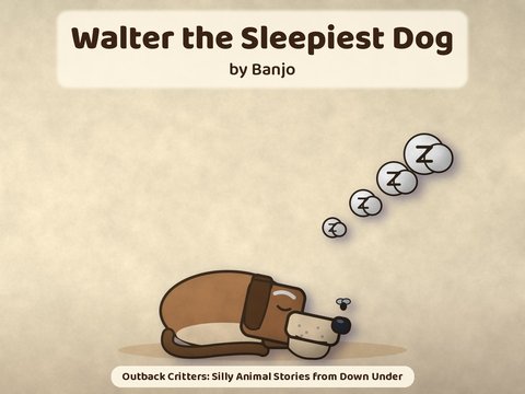 Walter the Sleepiest Dog cover